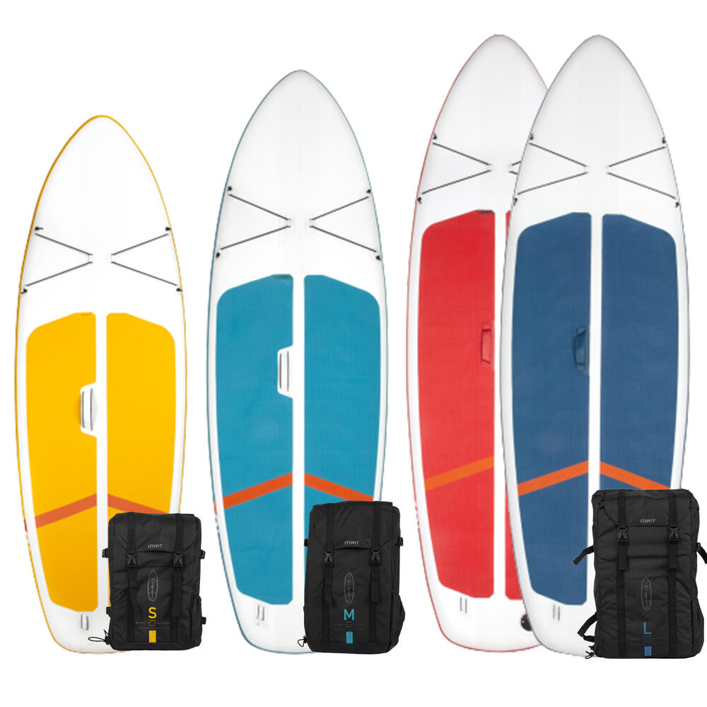 Paddles gonflables Itiwit Decathlon, modèles illustratifs